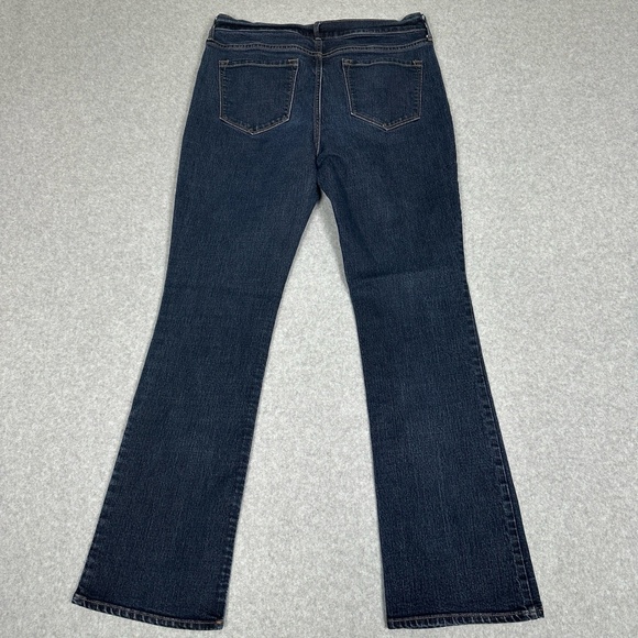Old Navy Jeans Womens 8 Dark Wash Bootcut Mid Rise Original Stretch Casual - Picture 10 of 11
